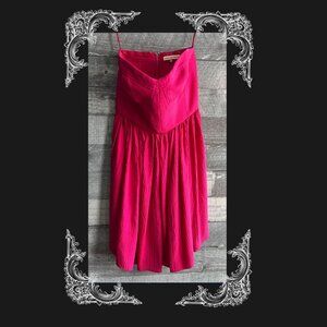 Strapless Pink Dress | Rebecca Taylor Design